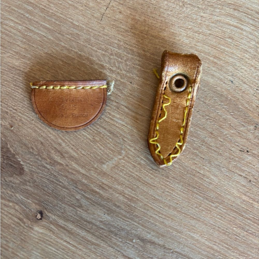 Authentic Louis Vuitton leather parts